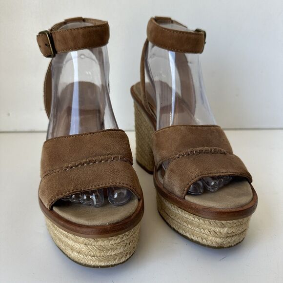 UGG Brown Platform Heels - Picture 2 of 9